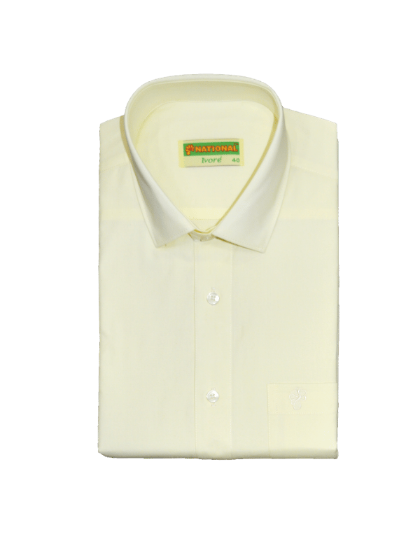 National Cotton Mens Cream Color Wedding Comb Full SLeeve - Vivaha_NHV_01
