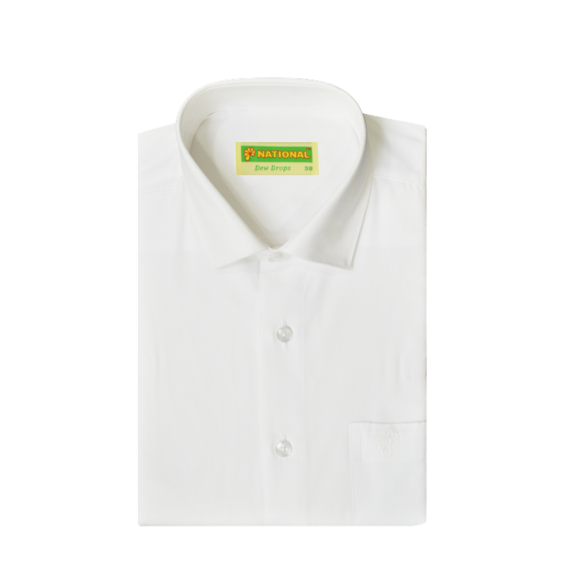 MENS 100% COTTON REGULAR FIT HALF SLEEVE SHIRT - DEW DROPS - NHDDH01