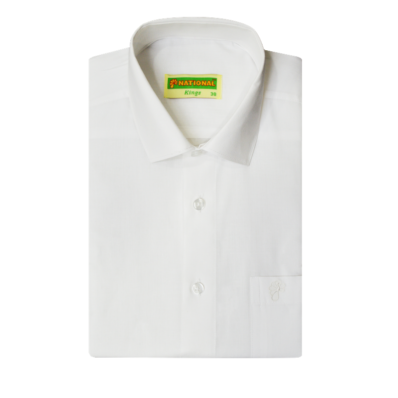 MENS COTTON RICH REGULAR FIT SHIRT HALF SLEEVE - KINGS- NHIKH01