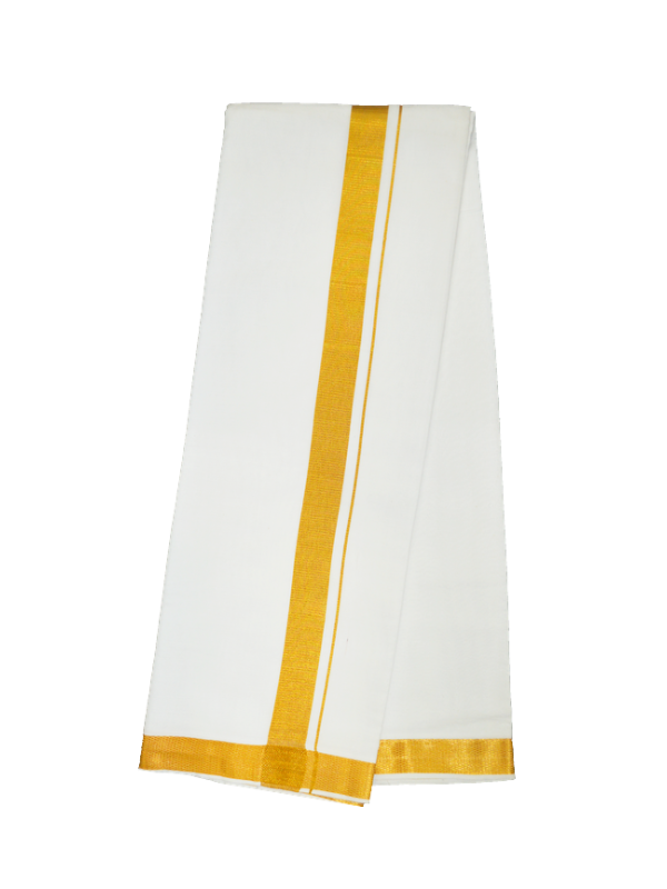 National Cotton Mens White Color Full Sleeve Wedding Combo - TIRUMANAM_NHTR_01