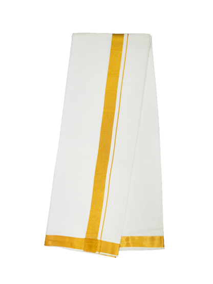 National Cotton Mens White Color Full Sleeve Wedding Combo - TIRUMANAM_NHTR_01