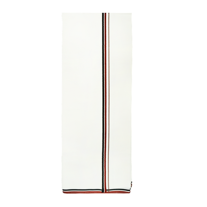 MENS WHITE DOUBLE LAYER DHOTIES -KATCHI - NHKA02