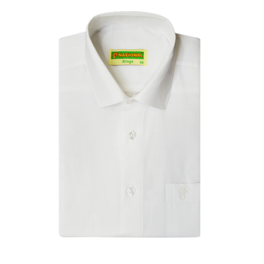 MENS COTTON RICH REGULAR FIT SHIRT HALF SLEEVE - KINGS- NHIKH01