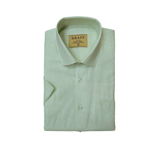 Mens Cotton Rich full Sleeve Shirt and Dhoti Combo - MAJESTIC Green - MJF03