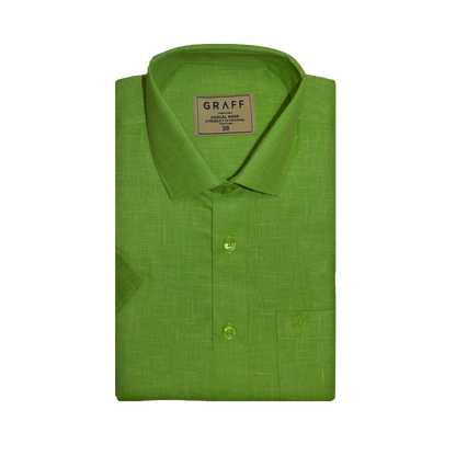 Mens Cotton Rich full Sleeve Shirt and Dhoti Combo - MAJESTIC Green - MJF11