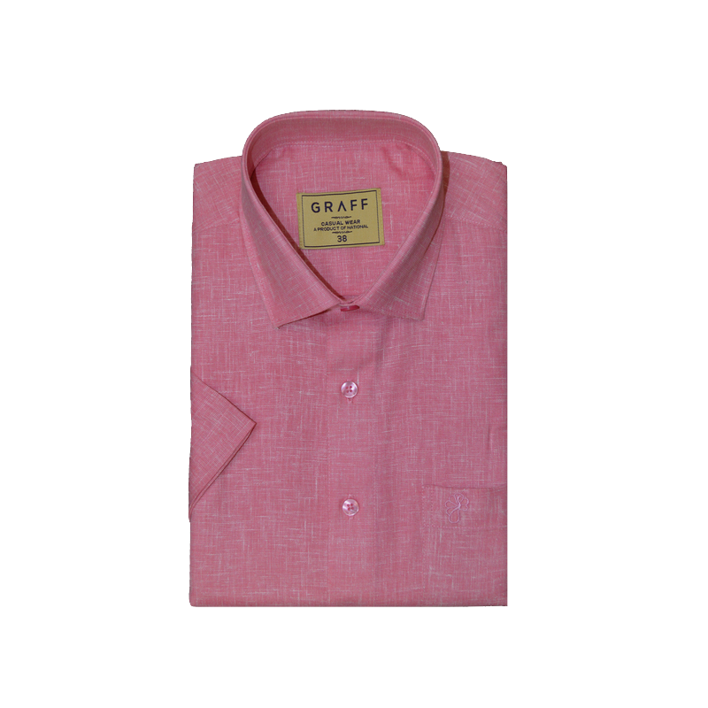 Mens Cotton Rich Full Sleeve Shirt and Dhoti Combo - MAJESTIC Pink - MJF08