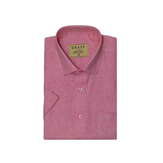 Mens Cotton Rich Full Sleeve Shirt and Dhoti Combo - MAJESTIC Pink - MJF08