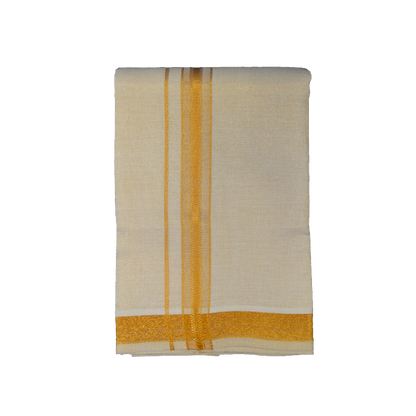 TISSUE DHOTIES WITH GOLD BOARDER - NHTD01
